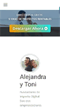 Mobile Screenshot of alejandraytoni.com